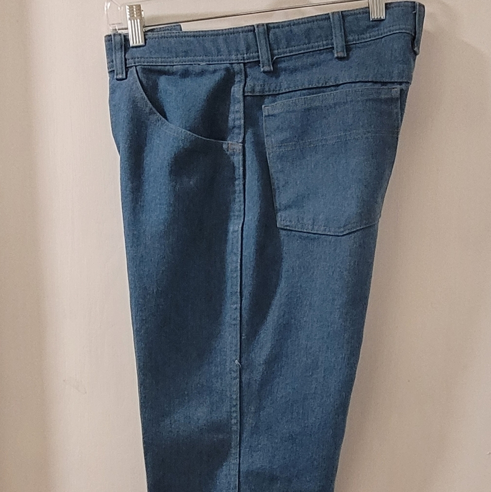 Men's WRANGLER Flex Waist Light Blue Jeans Size 36X28